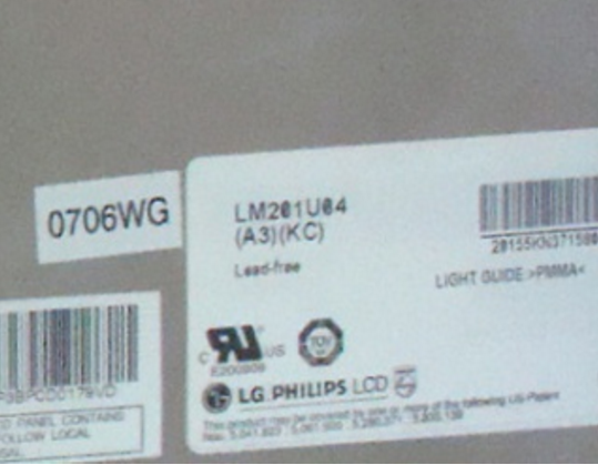 Original LM201U04-A3KC LG Screen Panel 20.1" 1600*1200 LM201U04-A3KC LCD Display